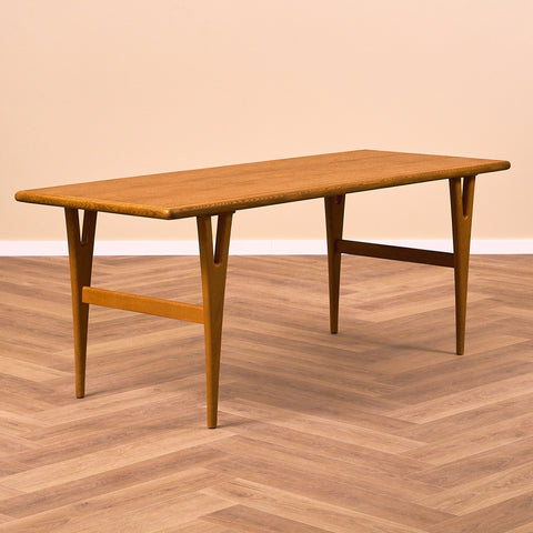 Swedish coffee table in teak & beech