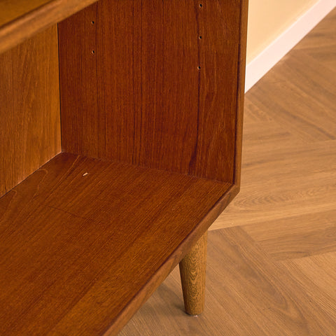 Swedish bookshelf in teak