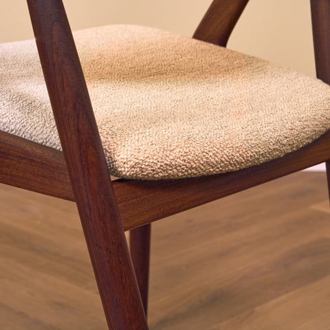 Danish dining chairs model 31 by Kai Kristiansen