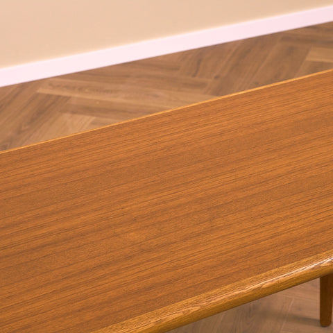 Swedish coffee table in teak & beech