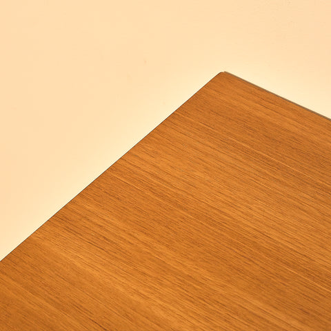 Danish Teak Record Cabinet with Oak Legs