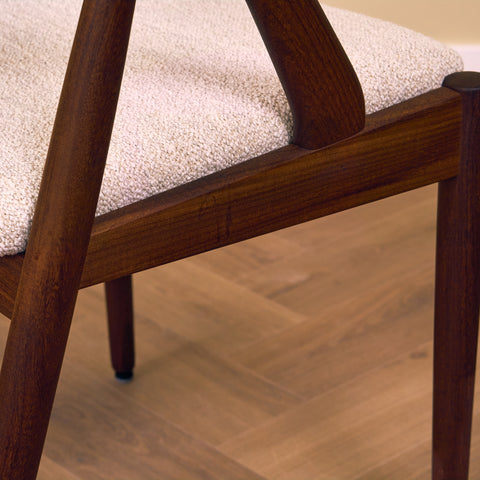 Danish dining chairs model 31 by Kai Kristiansen