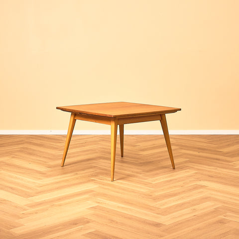 Extandable swedish coffee table in teak & beech