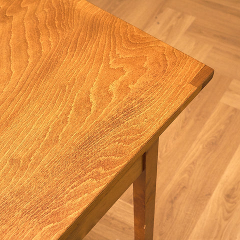 Extandable swedish coffee table in teak & beech
