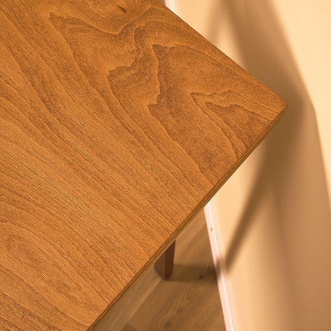 Extandable swedish coffee table in teak & beech