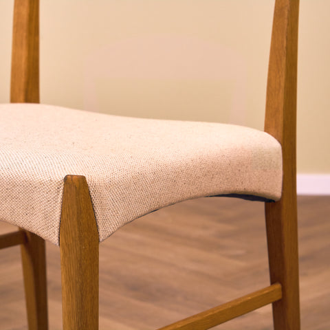 Swedish dining chairs in oak
