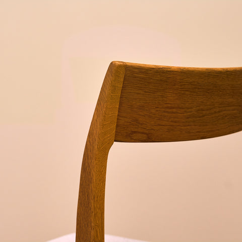 Swedish dining chairs in oak