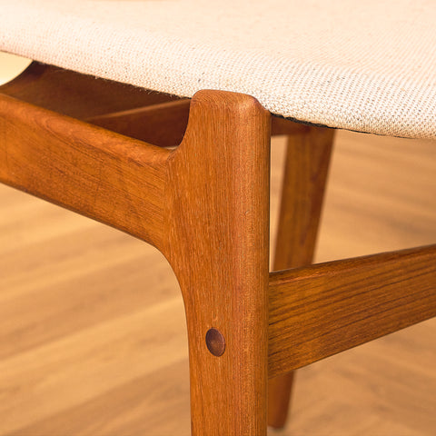 Danish dining chairs in teak by Erik Buch for Findahls Møbelfabrik
