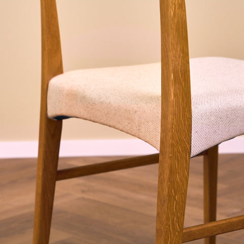 Swedish dining chairs in oak
