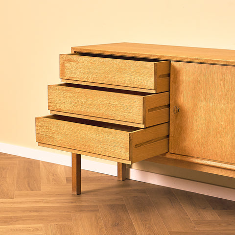 Marian Grabinski Oak Sideboard with Drawers, IKEA MTP