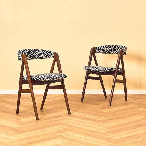 Danish set of 2 dining chairs 'model 205' by Thomas Harlev for Farstrup