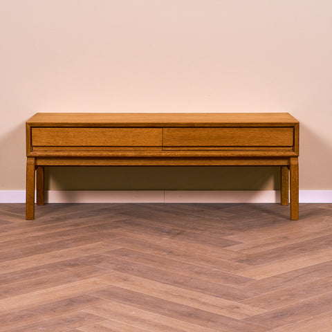 Swedish sideboard / TV-bench in oak by Marian Grabinski for IKEA, model 'MTP'
