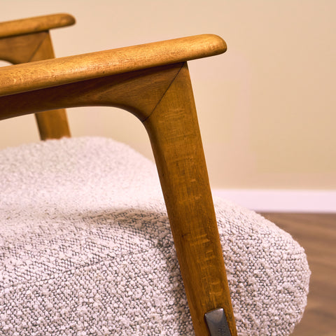 Swedish armchair in beech