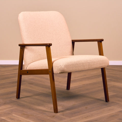 Swedish armchair in beech by IKEA