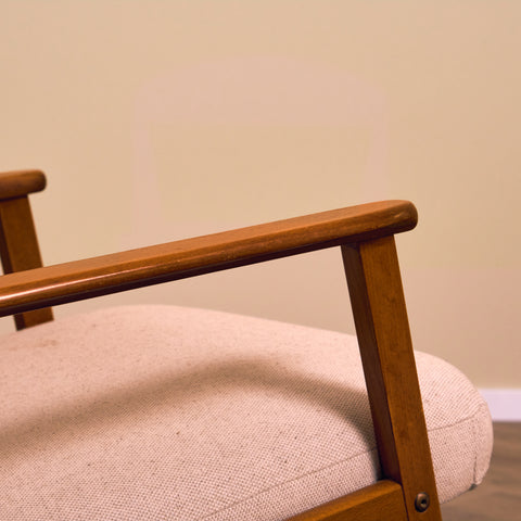 Swedish armchair in beech by IKEA