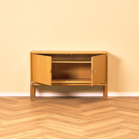IKEA MTP Two-Door Oak Sideboard by Marian Grabinski