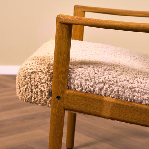 Swedish armchairs in oak