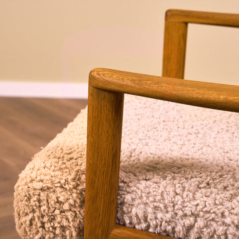 Swedish armchairs in oak