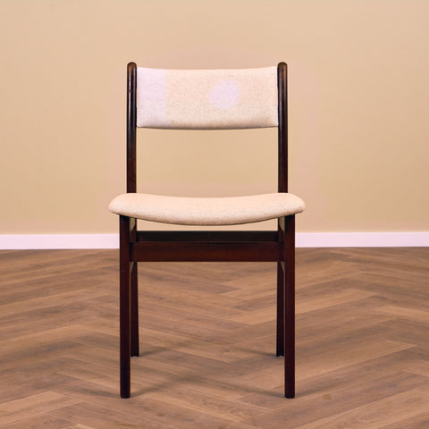 Danish dining chairs in teak by Findahl