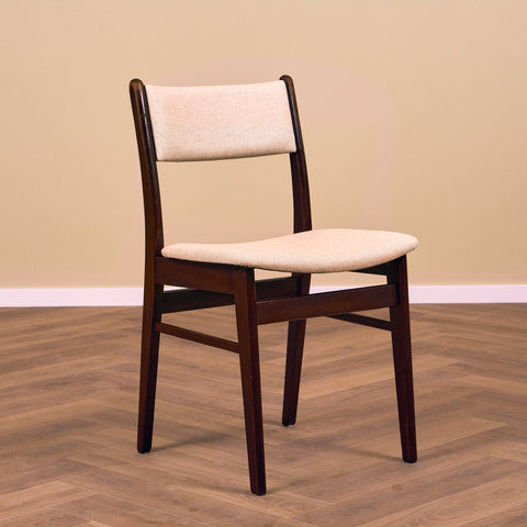 Danish dining chairs in teak by Findahl
