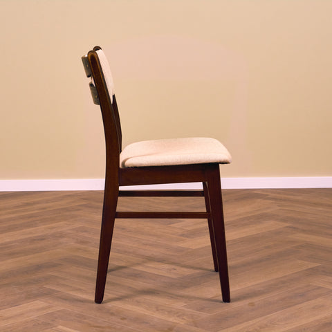 Danish dining chairs in teak by Findahl