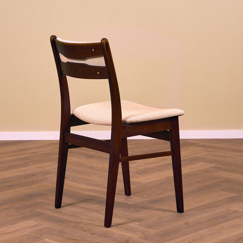 Danish dining chairs in teak by Findahl