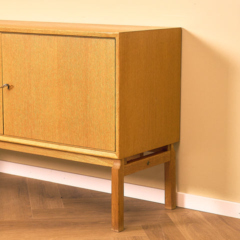 IKEA MTP Two-Door Oak Sideboard by Marian Grabinski