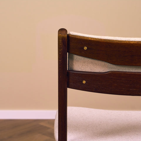 Danish dining chairs in teak by Findahl