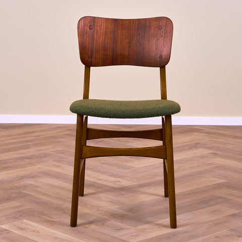 Danish dining chair in teak and oak by Ib Kofod-Larsen