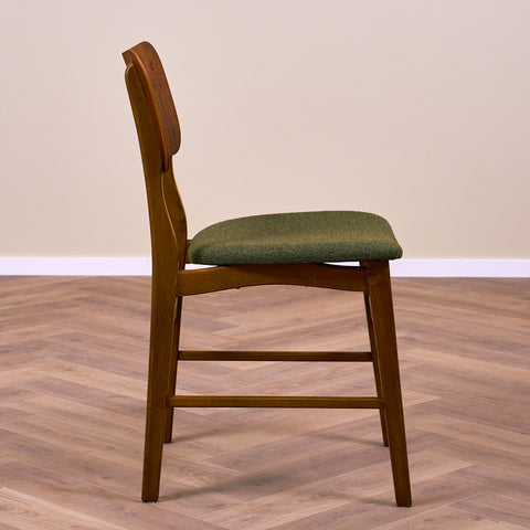 Danish dining chair in teak and oak by Ib Kofod-Larsen