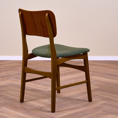 Danish dining chair in teak and oak by Ib Kofod-Larsen
