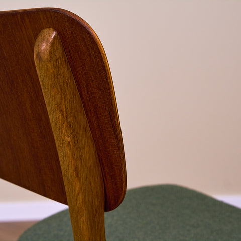 Danish dining chair in teak and oak by Ib Kofod-Larsen