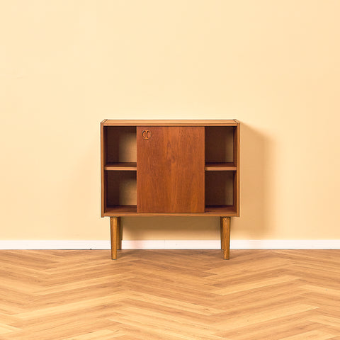 Danish Teak Cabinet with Carved Grips