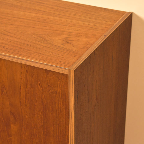 Danish Teak Cabinet with Carved Grips