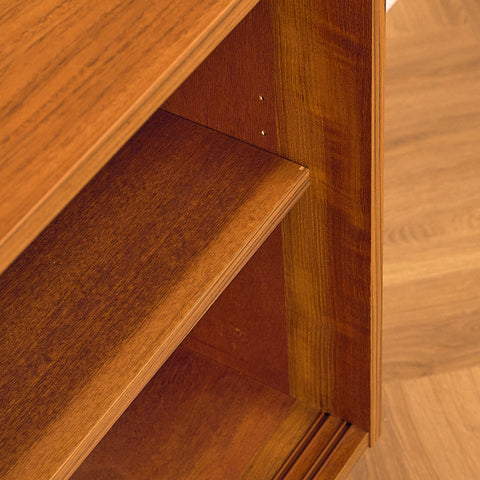 Danish Teak Cabinet with Carved Grips