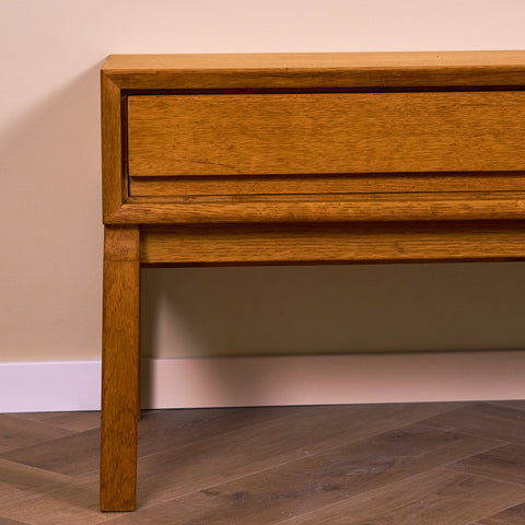 Swedish sideboard / TV-bench in oak by Marian Grabinski for IKEA, model 'MTP'