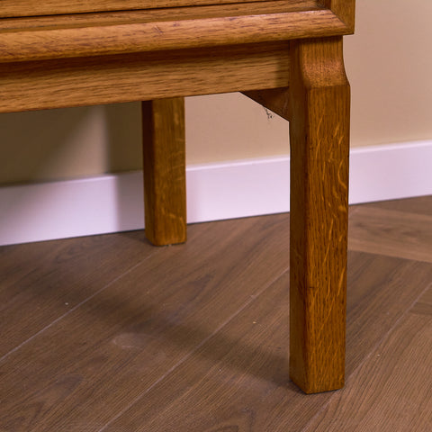 Swedish sideboard / TV-bench in oak by Marian Grabinski for IKEA, model 'MTP'