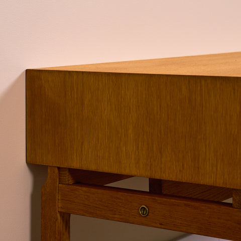 Swedish sideboard / TV-bench in oak by Marian Grabinski for IKEA, model 'MTP'