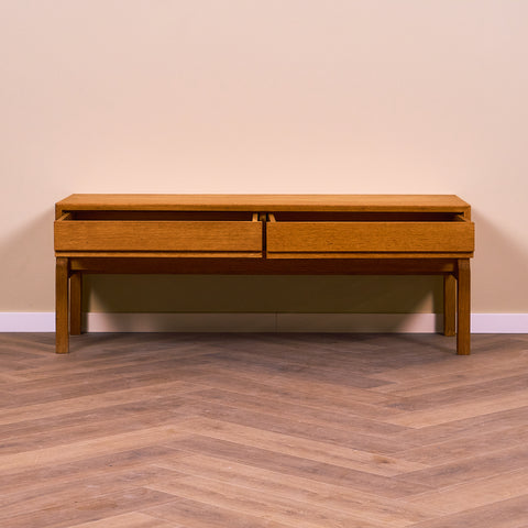 Swedish sideboard / TV-bench in oak by Marian Grabinski for IKEA, model 'MTP'