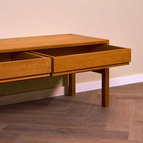 Swedish sideboard / TV-bench in oak by Marian Grabinski for IKEA, model 'MTP'