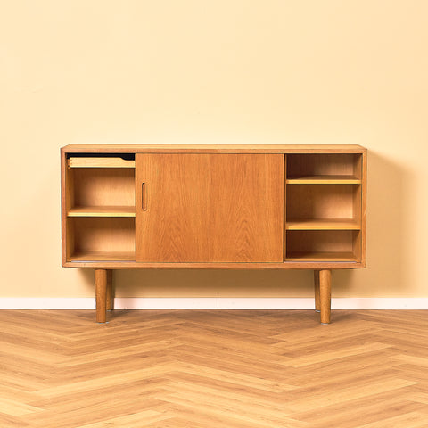 Carlo Jensen Oak Sideboard for Poul Hundevad, Model 50/5