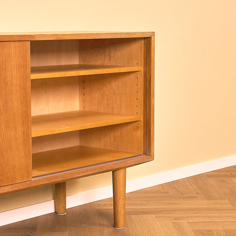 Carlo Jensen Oak Sideboard for Poul Hundevad, Model 50/5