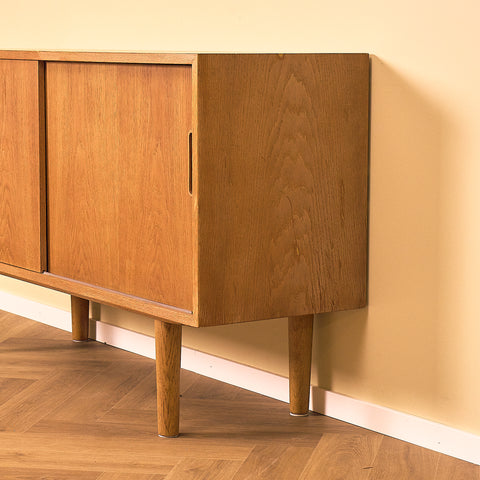 Carlo Jensen Oak Sideboard for Poul Hundevad, Model 50/5