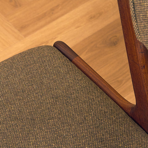 Danish set of 8 dining chairs 'model 68' by Anderstrup Møbelfabrik