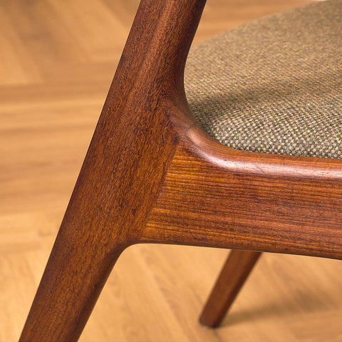 Danish set of 8 dining chairs 'model 68' by Anderstrup Møbelfabrik