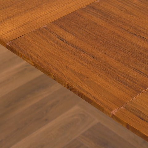 Swedish dining table in teak