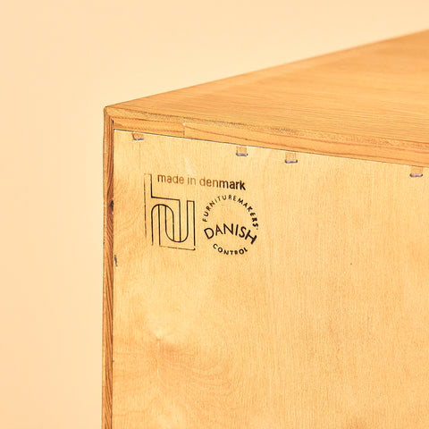 Poul Hundevad Oak Sideboard with Felt-Lined Drawer