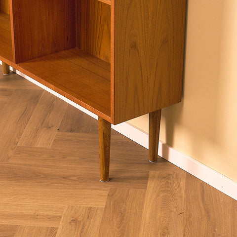 Omann Jun Teak Bookshelf with Adjustable Shelves