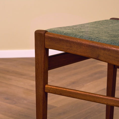 Swedish dining chairs in teak