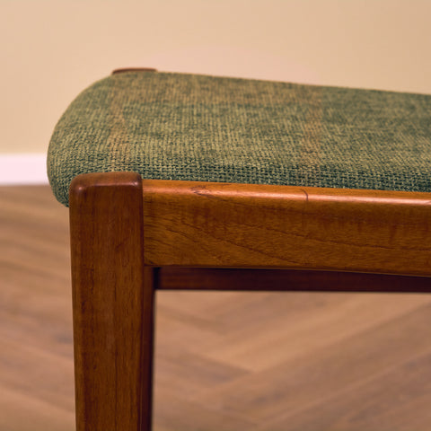 Swedish dining chairs in teak